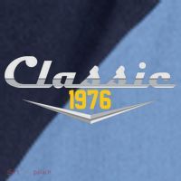 Classic Car Emblem 1976 50th Birthday Raglan Baseball Sleeve Shirt thumb 2