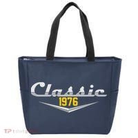 Classic Car Emblem 1976 50th Birthday Tote Bag thumb 0