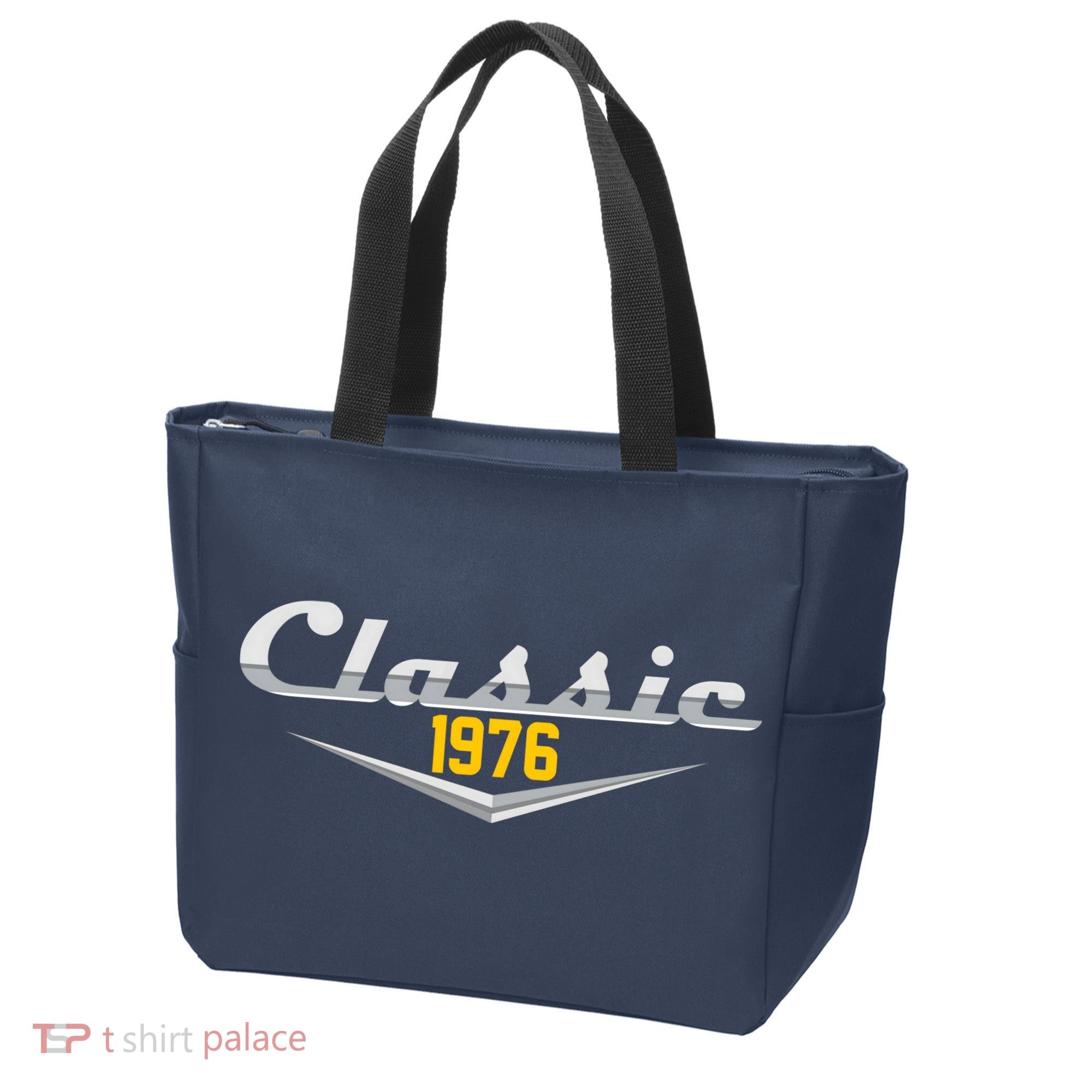 Classic Car Emblem 1976 50th Birthday Tote Bag