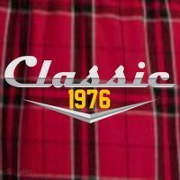 Classic Car Emblem 1976 50th Birthday Men's Flannel Plaid Pajama Pants thumb 2