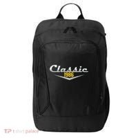 Classic Car Emblem 1986 40th Birthday City Backpack thumb 0
