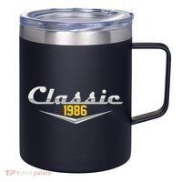 Classic Car Emblem 1986 40th Birthday 12oz Stainless Steel Coffee Mug thumb 0