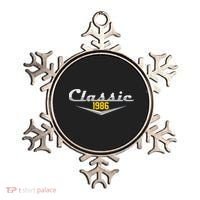 Classic Car Emblem 1986 40th Birthday Ornament thumb 0