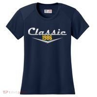 Classic Car Emblem 1986 40th Birthday Women's Cooling Performance Crew T-Shirt thumb 0