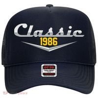 Classic Car Emblem 1986 40th Birthday Hat thumb 0