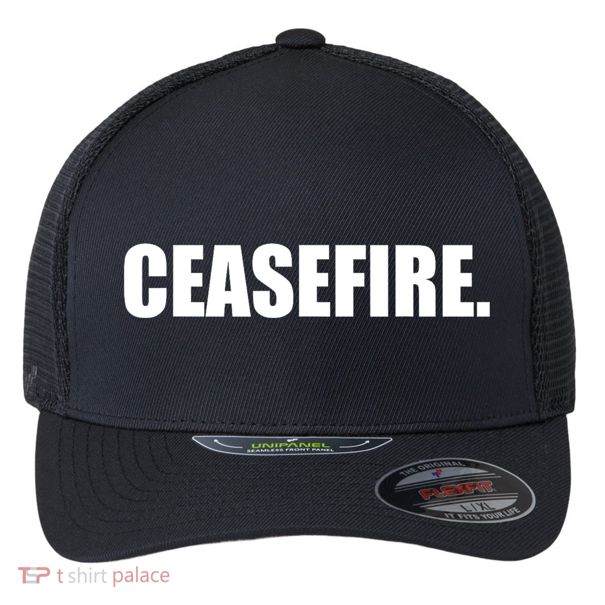 Ceasefire Flexfit Unipanel Trucker Cap
