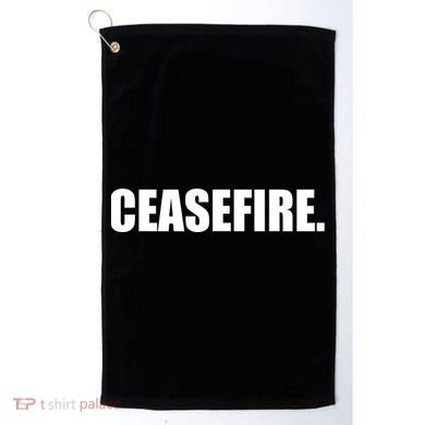 Ceasefire Golf Towel