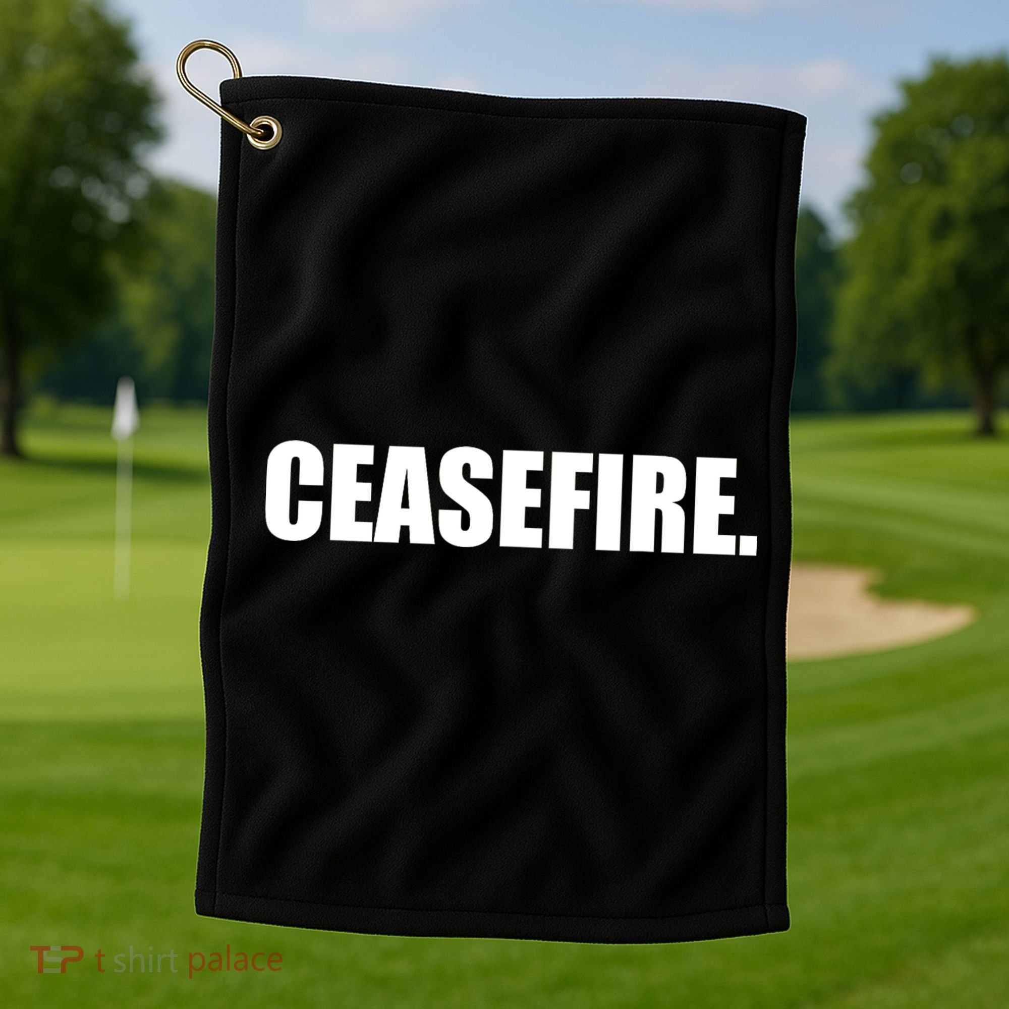 Ceasefire Golf Towel