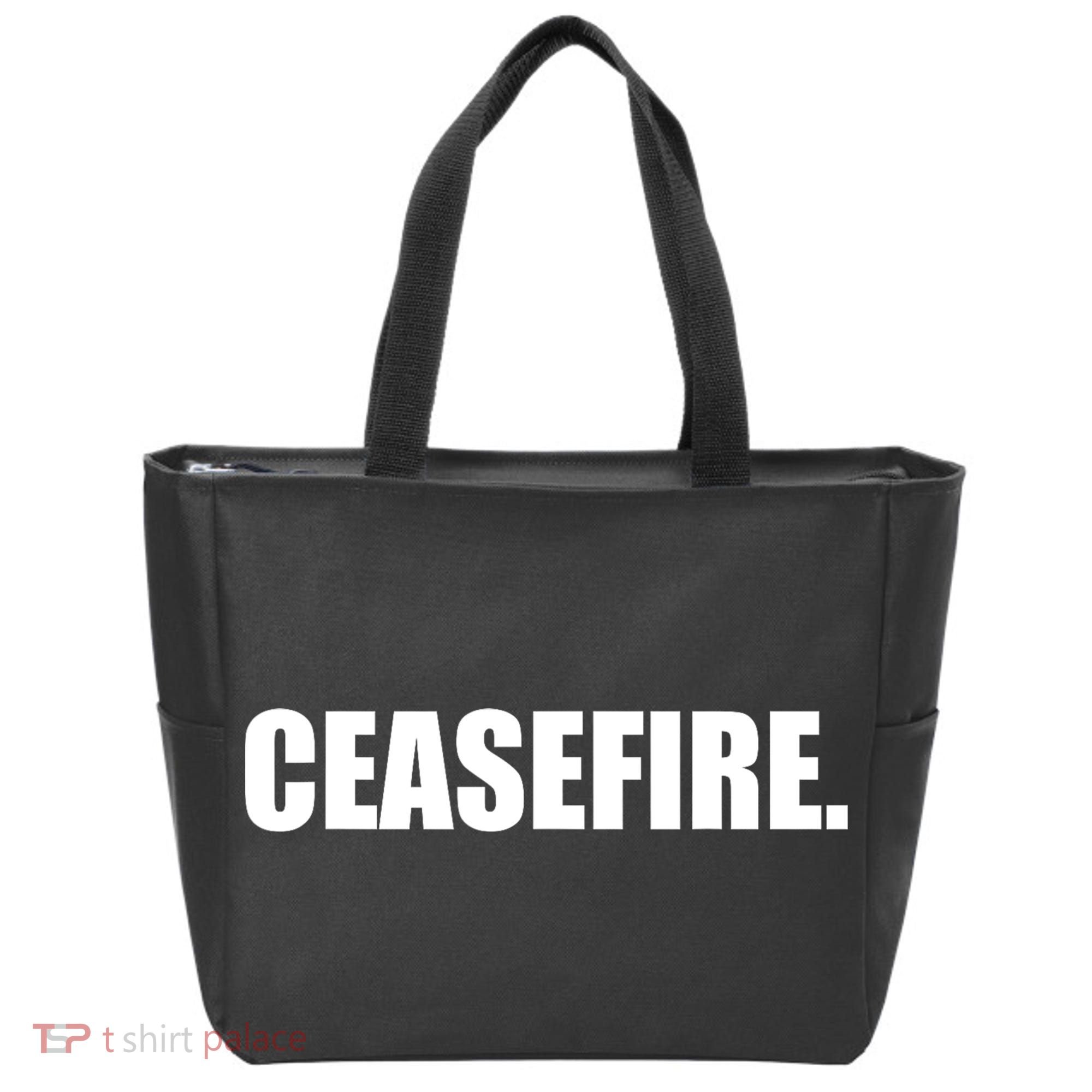 Ceasefire Tote Bag