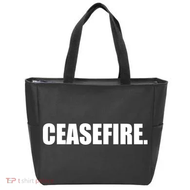 Ceasefire Tote Bag