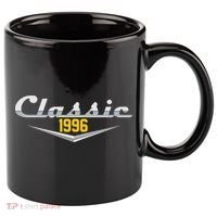 Classic Car Emblem 1996 30th Birthday 11oz C Handle Ceramic Mug thumb 0