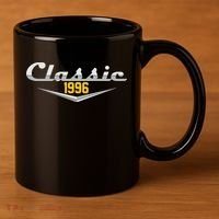 Classic Car Emblem 1996 30th Birthday 11oz C Handle Ceramic Mug thumb 3