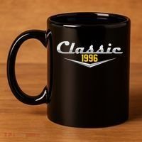 Classic Car Emblem 1996 30th Birthday 11oz C Handle Ceramic Mug thumb 4