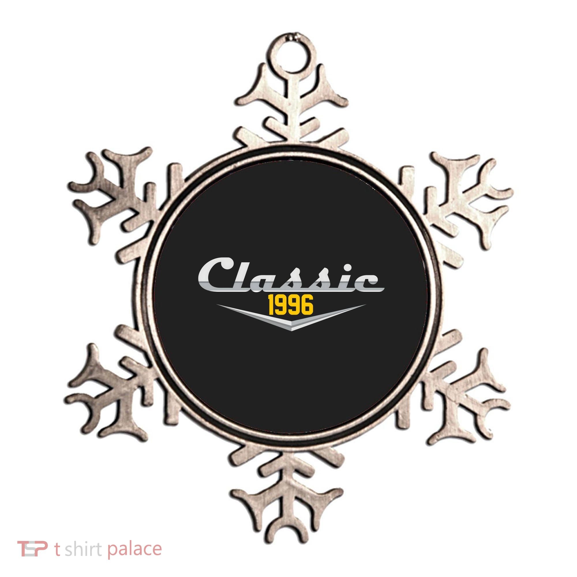 Classic Car Emblem 1996 30th Birthday Ornament