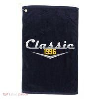 Classic Car Emblem 1996 30th Birthday Golf Towel thumb 0
