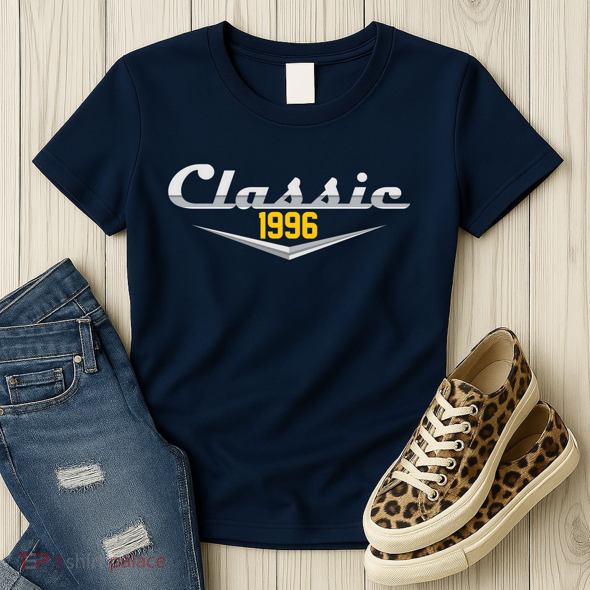 Classic Car Emblem 1996 30th Birthday Women's T-Shirt