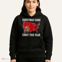 Christmas Came Early This Year Electoral Map Hoodie thumb 5