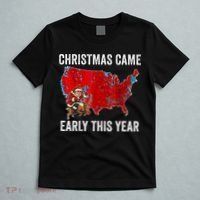 Christmas Came Early This Year Electoral Map T-Shirt thumb 5