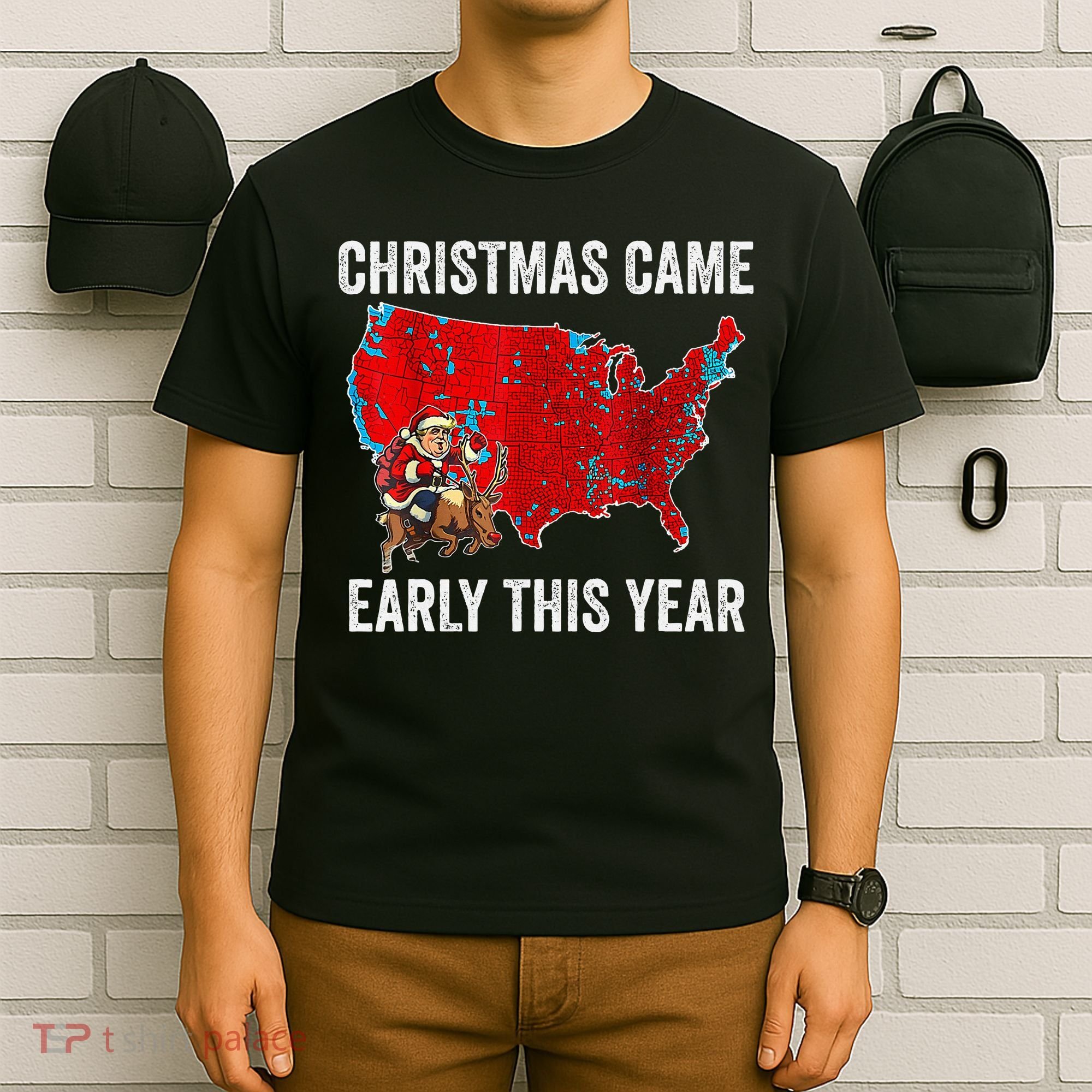 Christmas Came Early This Year Electoral Map T-Shirt