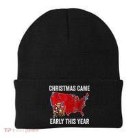 Christmas Came Early This Year Electoral Map Beanie thumb 0