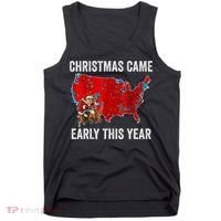 Christmas Came Early This Year Electoral Map Tank Top thumb 0