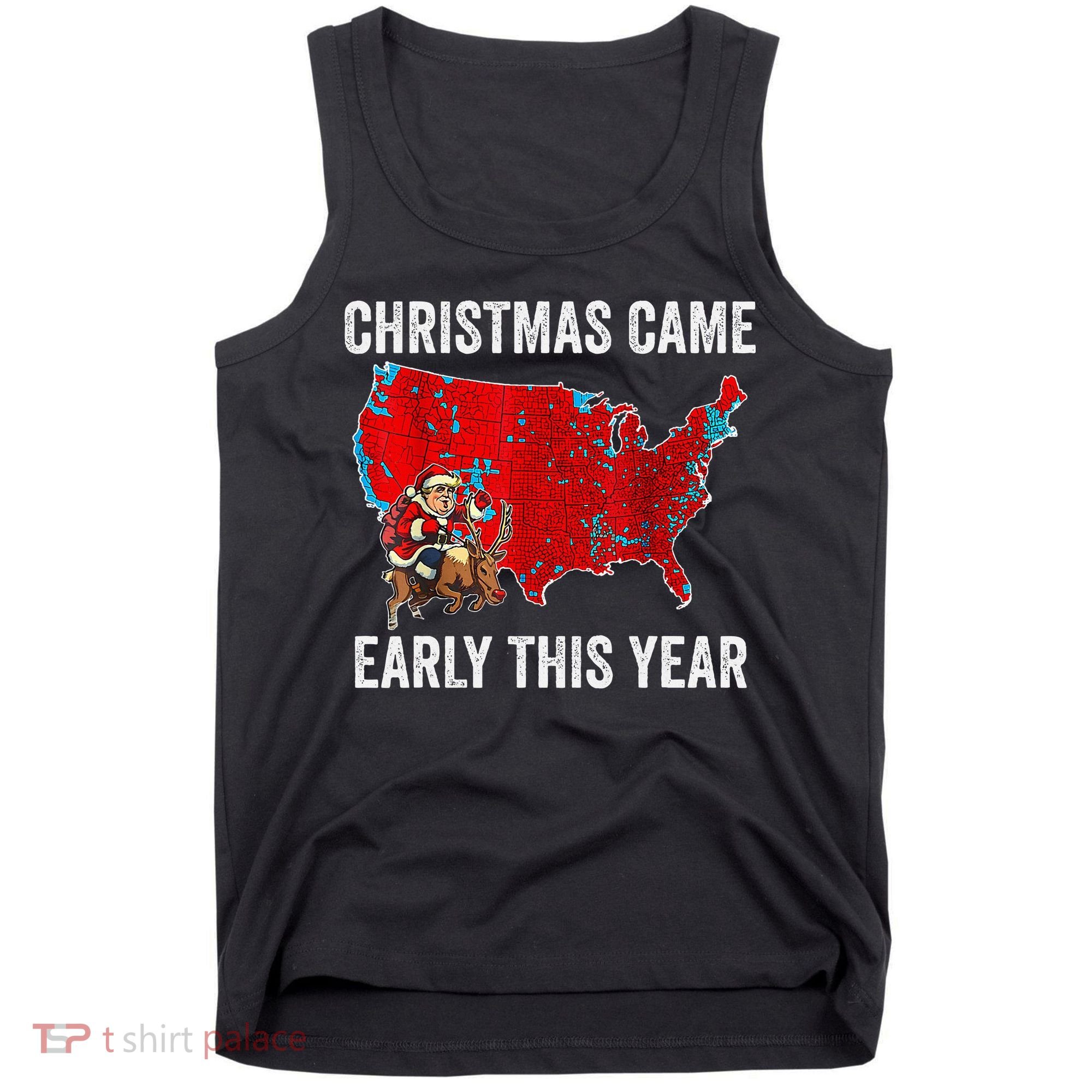 Christmas Came Early This Year Electoral Map Tank Top