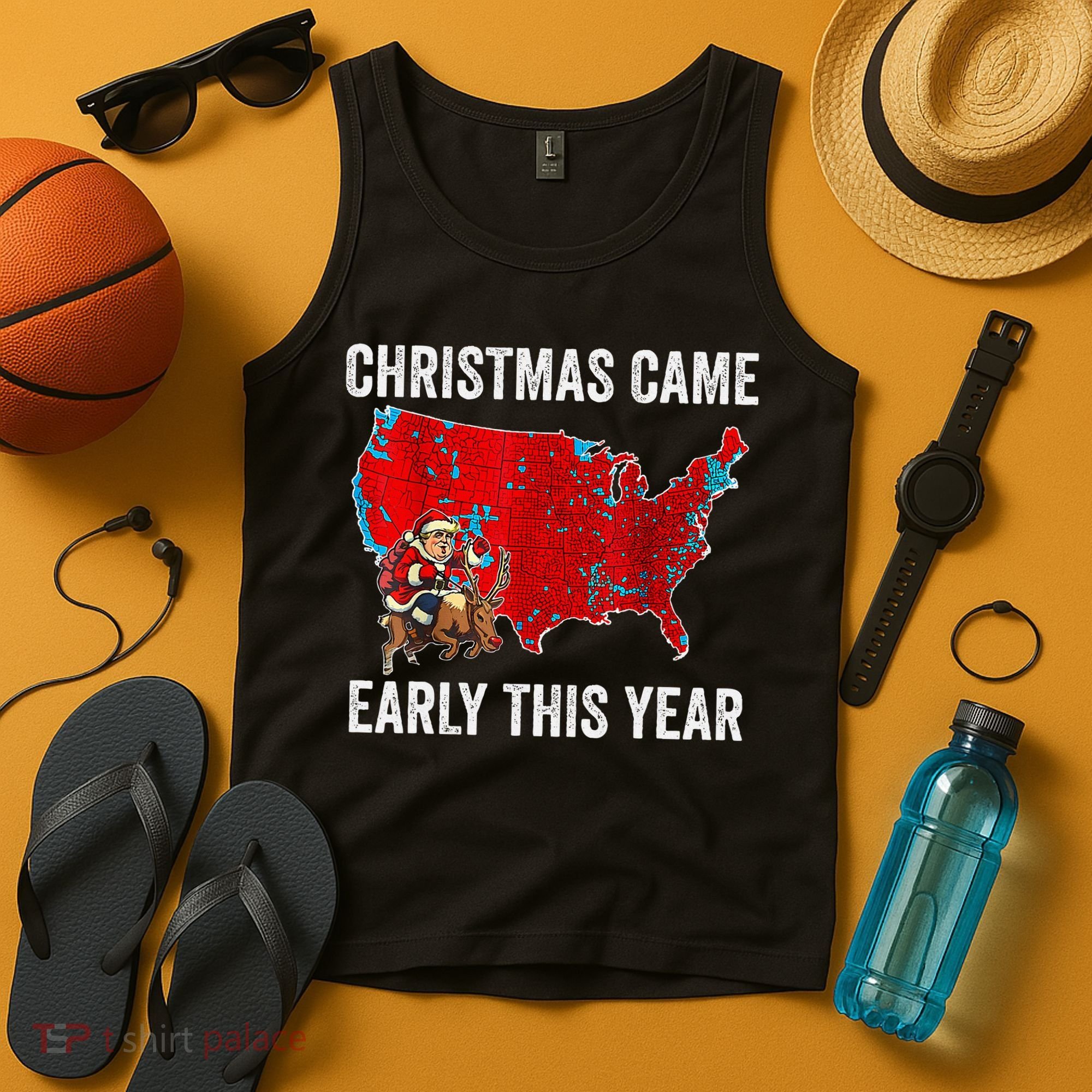 Christmas Came Early This Year Electoral Map Tank Top