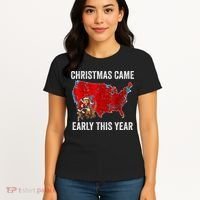 Christmas Came Early This Year Electoral Map Women's T-Shirt thumb 4