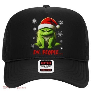 Christmas Cat Ew People Meowy Cat Lovers Hat