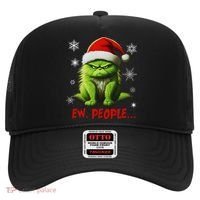Christmas Cat Ew People Meowy Cat Lovers Hat thumb 0