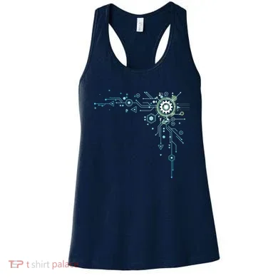 Computer Circuit Engineer Gifts Computer Nerd Women's Tank Top