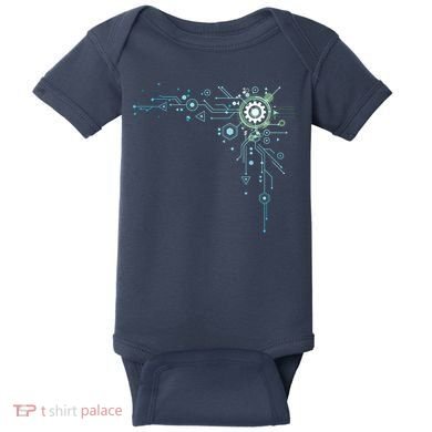 Computer Circuit Engineer Gifts Computer Nerd Baby Bodysuit