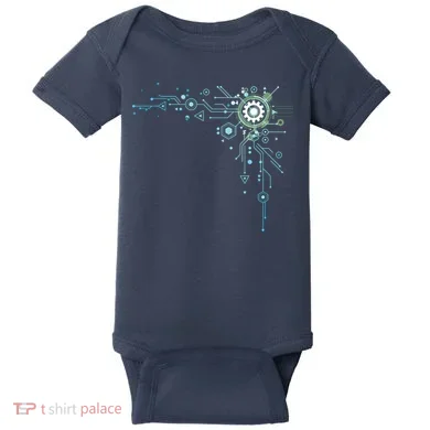 Computer Circuit Engineer Gifts Computer Nerd Baby Bodysuit