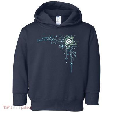 Computer Circuit Engineer Gifts Computer Nerd Toddler Hoodie
