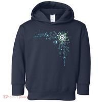 Computer Circuit Engineer Gifts Computer Nerd Toddler Hoodie thumb 0