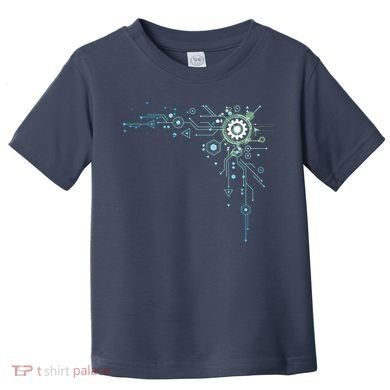 Computer Circuit Engineer Gifts Computer Nerd Toddler T-Shirt