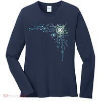 Computer Circuit Engineer Gifts Computer Nerd Women's Long Sleeve Shirt thumb 0