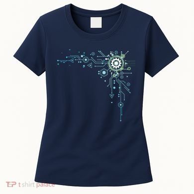 Computer Circuit Engineer Gifts Computer Nerd Women's T-Shirt