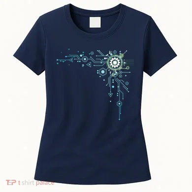Computer Circuit Engineer Gifts Computer Nerd Women's T-Shirt