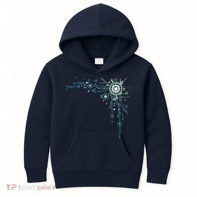 Computer Circuit Engineer Gifts Computer Nerd Kids Hoodie