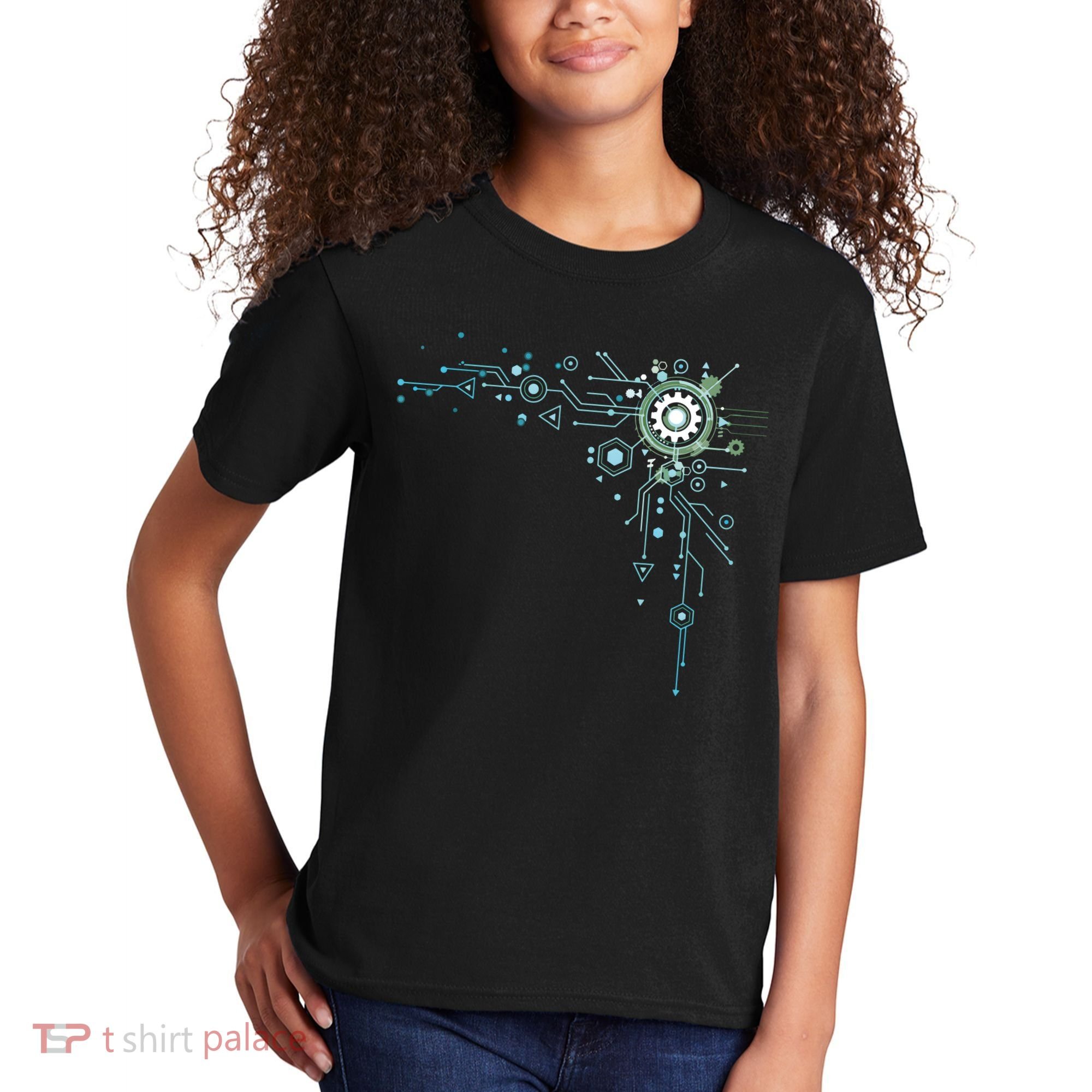 Computer Circuit Engineer Gifts Computer Nerd Kids T-Shirt