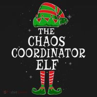Chaos Coordinator Elf Group Matching Family Christmas Funny Gift Bucket Hat thumb 4