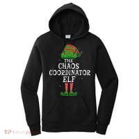 Chaos Coordinator Elf Group Matching Family Christmas Funny Gift Women's Hoodie thumb 0
