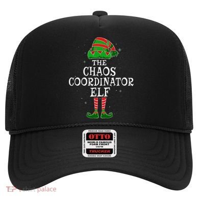 Chaos Coordinator Elf Group Matching Family Christmas Funny Gift Hat