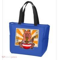 Cute Capybara Eating Ramen Funny Animal Anime Manga Tote Bag thumb 3
