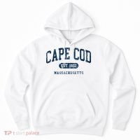 Cape Cod Est 1602 Massachusetts Retro Preppy Throwback Hoodie thumb 0