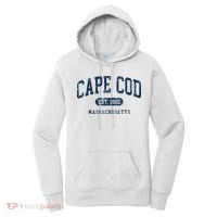 Cape Cod Est 1602 Massachusetts Retro Preppy Throwback Women's Hoodie thumb 0