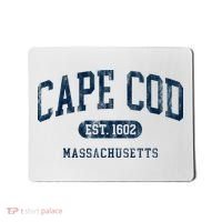 Cape Cod Est 1602 Massachusetts Retro Preppy Throwback Mousepad thumb 0