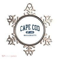 Cape Cod Est 1602 Massachusetts Retro Preppy Throwback Ornament thumb 0