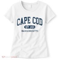 Cape Cod Est 1602 Massachusetts Retro Preppy Throwback Women's T-Shirt thumb 0